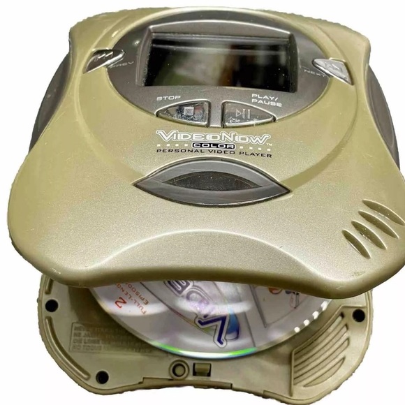 HASBRO- 2004 VideoNow Colour Personal Video Player/ 1 Disc America’s Videos - Picture 2 of 4